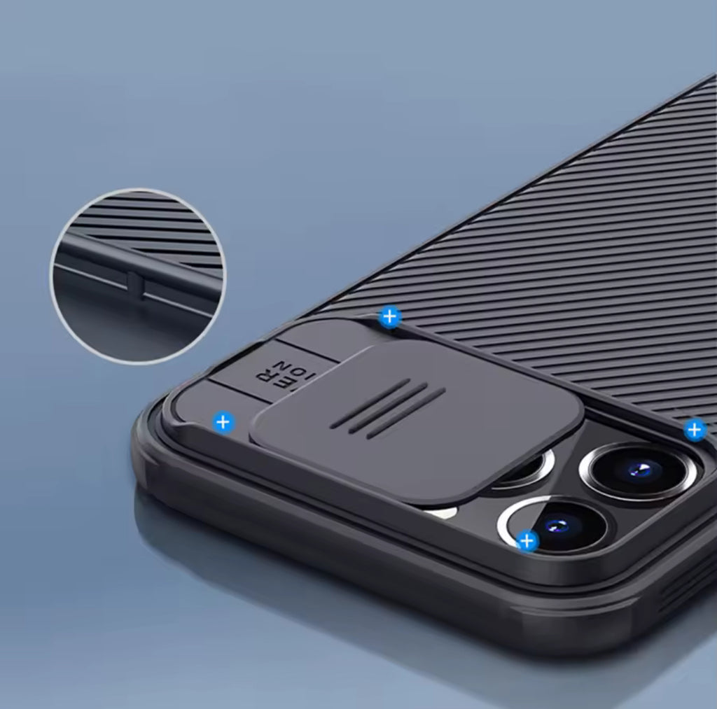 Lens Guardian™ Rear Camera Slide Cover iPhone® Case