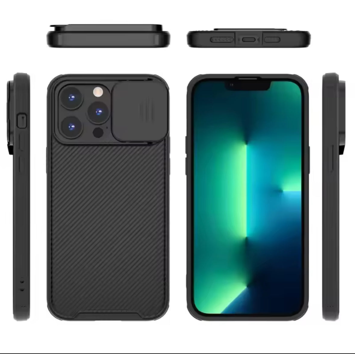 Lens Guardian™ Rear Camera Slide Cover iPhone® Case