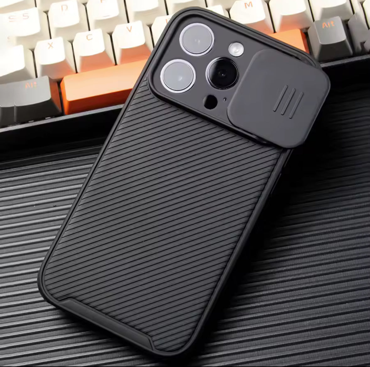 Lens Guardian™ Rear Camera Slide Cover iPhone® Case