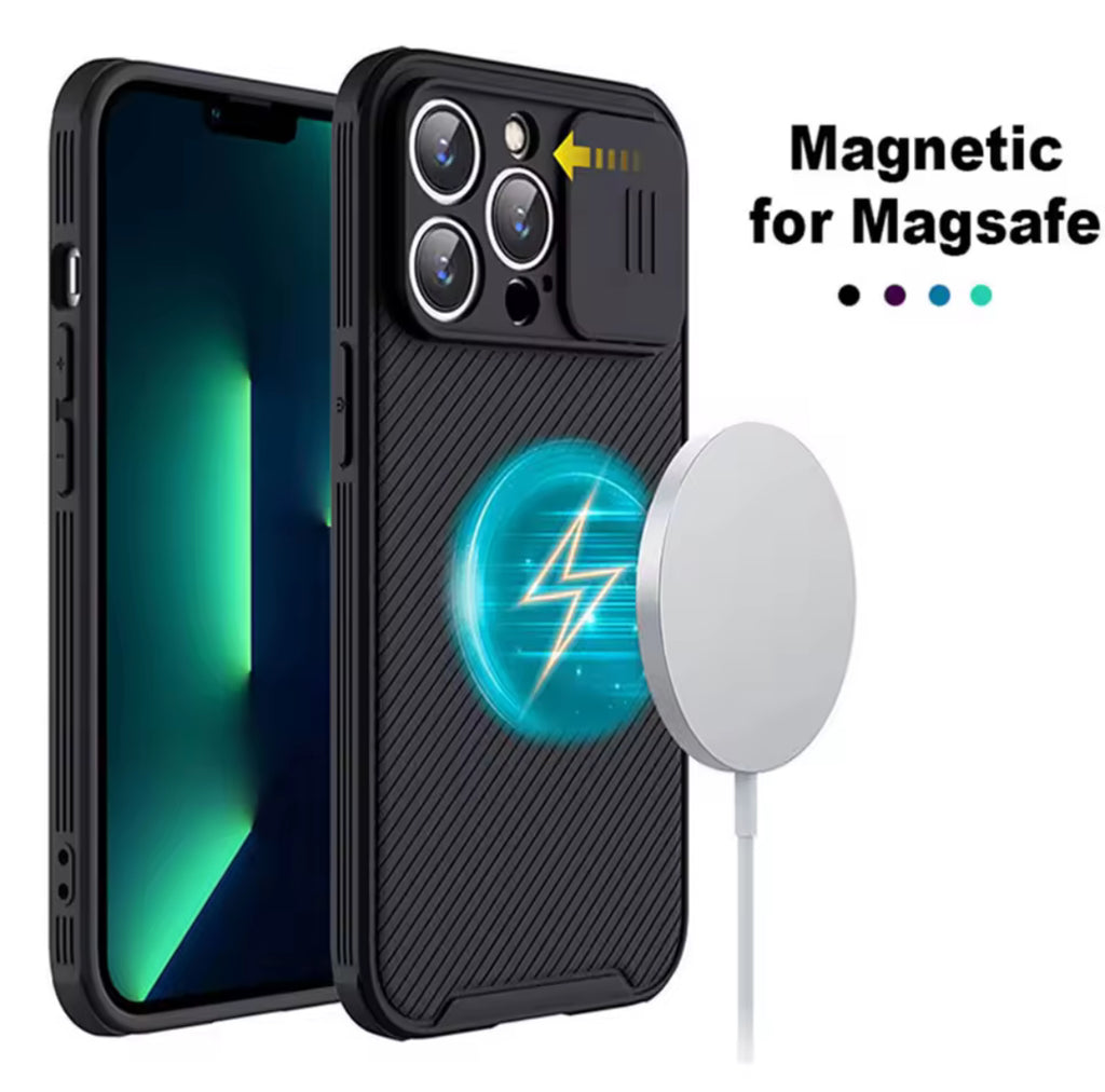 Lens Guardian™ Rear Camera Slide Cover iPhone® Case