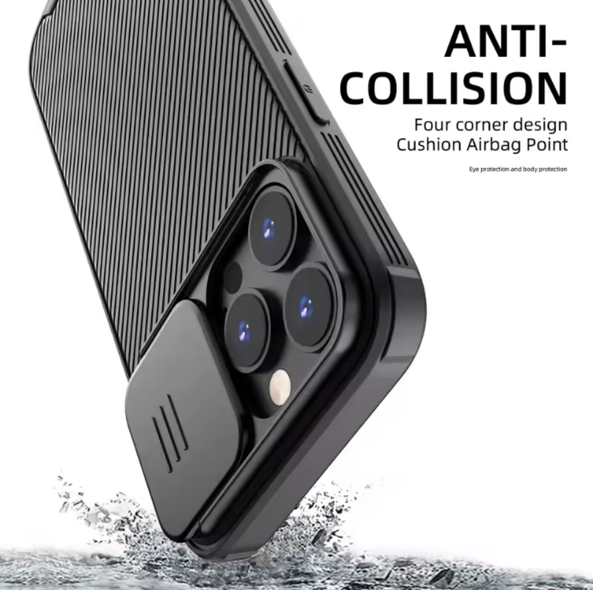 Lens Guardian™ Rear Camera Slide Cover iPhone® Case